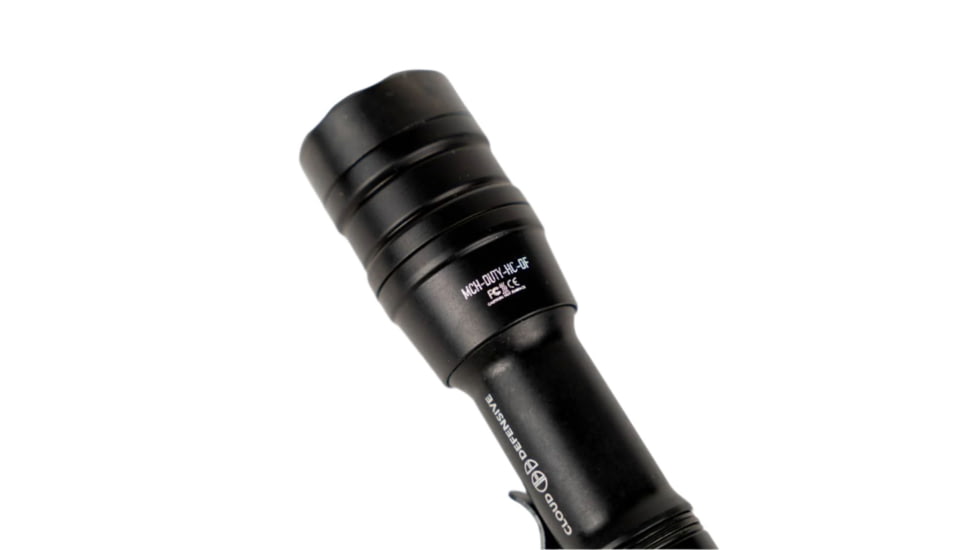 Cloud Defensive MCH Duty-HC 1250 Lumens LED Flashlight, Black, CD2203-HC-DF-P-BLK