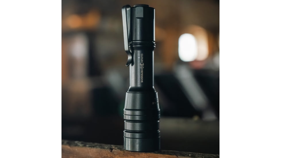 Cloud Defensive MCH Duty-HC 1250 Lumens LED Flashlight, Black, CD2203-HC-DF-P-BLK