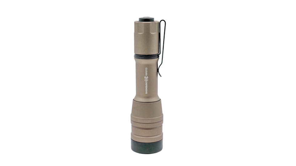 Cloud Defensive MCH Duty-HC 1250 Lumens LED Flashlight, FDE, CD2203-HC-DF-P-FDE