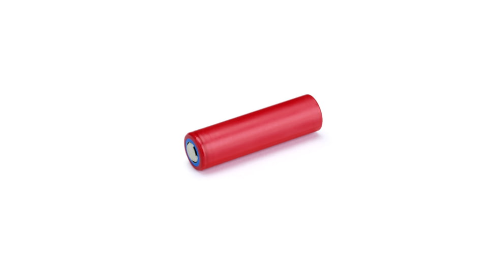 Cloud Defensive Sanyo 18650 GA Optimum Run-Time Battery, Red, Sanyo 18650 GA Battery