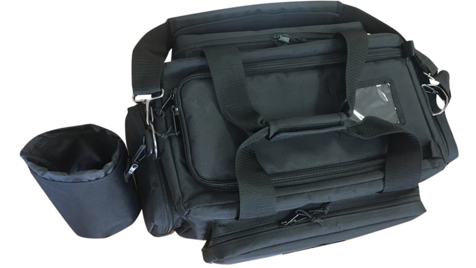 Cobra Industries Five Pistol Range Bag, Black, 21", CIRANGEBAG