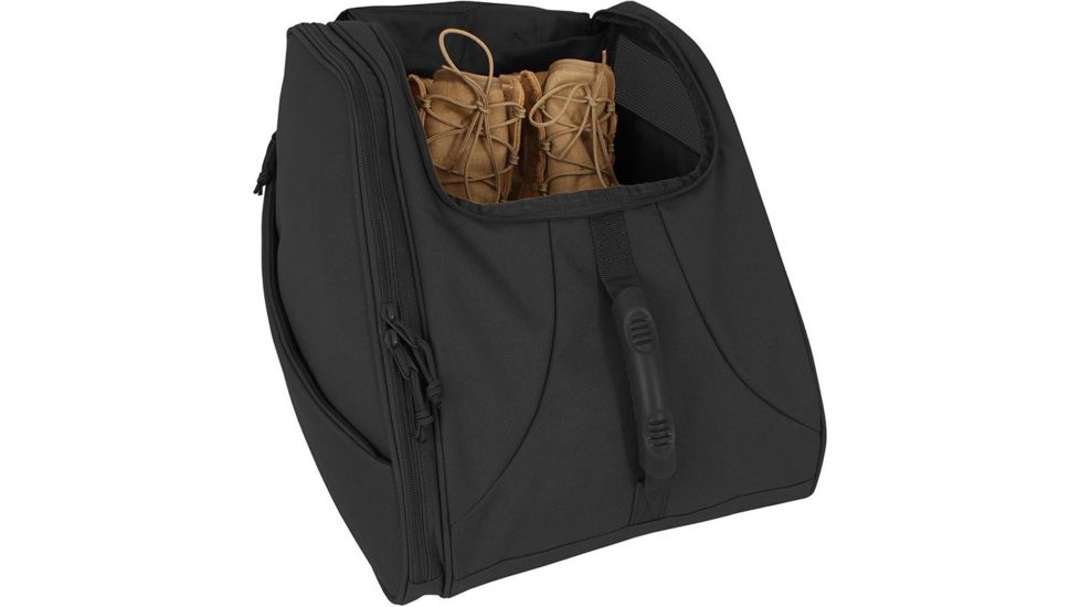 Mercury Tactical Boot Bag, Black, 14inx13inx10in, MRC9918-BK