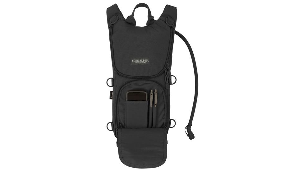 Mercury Tactical Sprinter Hydration Pack, Black, 20inx11inx1 1/2in, MRC3961LC-BK