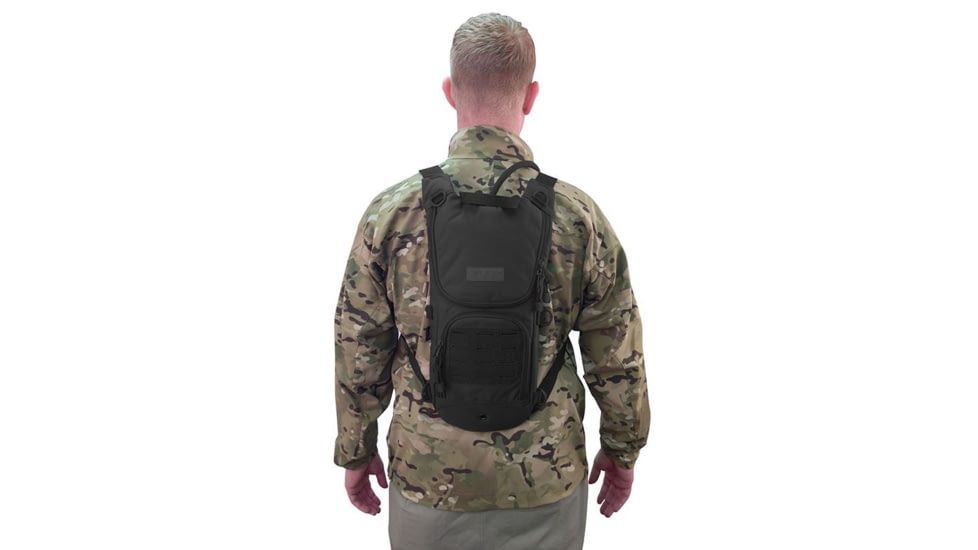 Mercury Tactical Sprinter Hydration Pack, Black, 20inx11inx1 1/2in, MRC3961LC-BK