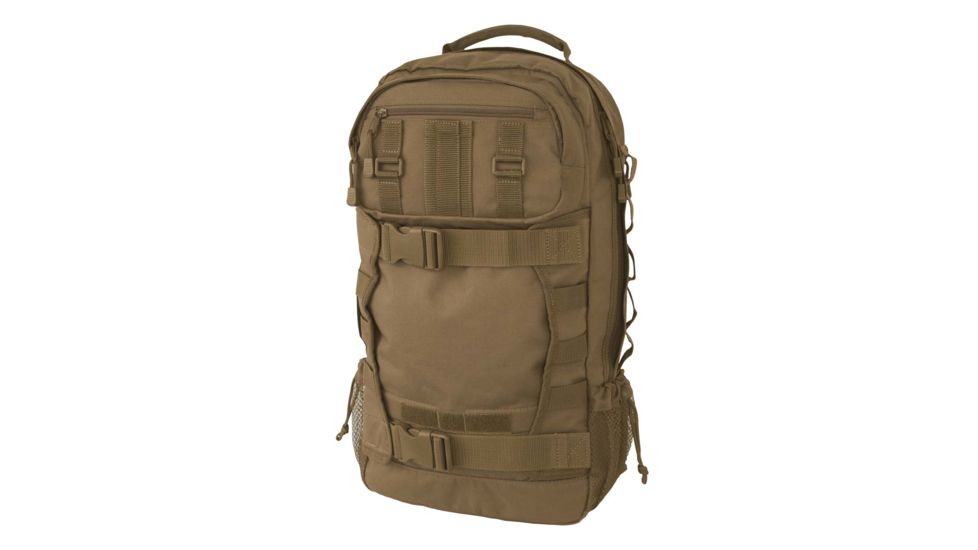 Mercury Tactical Tactical Backpack, Coyote, 16 1/2in.x10 1/2in.x6 3/4in. 9989-CY