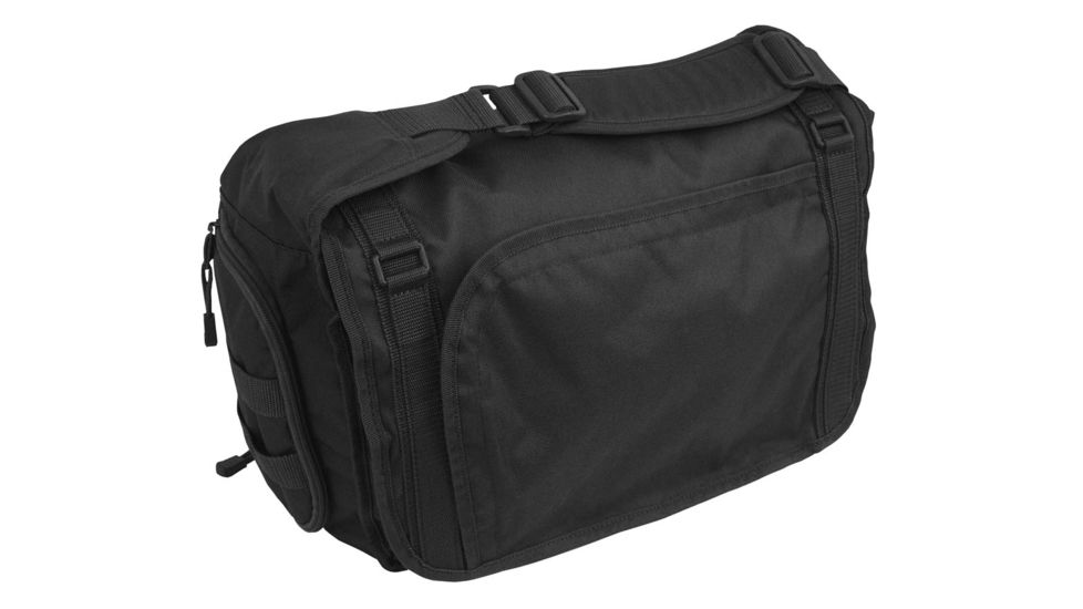 Mercury Tactical Tactical Messenger Attache, Black, 16 1/2in.x10 1/2in.x6 3/4in. 9960-BK