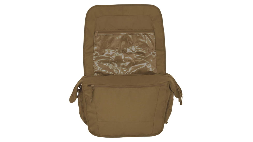 Mercury Tactical Tactical Messenger Attache, Coyote, 16 1/2in.x10 1/2in.x6 3/4in. 9960-CY