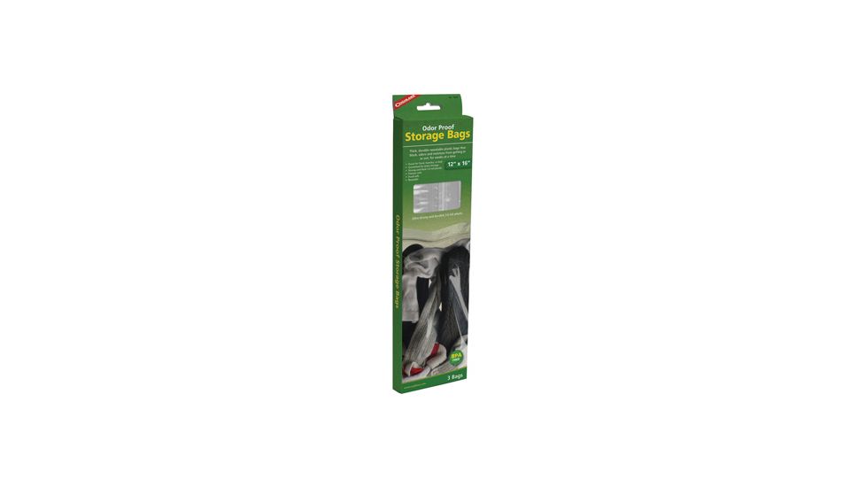 Coghlans Odor Proof Bag Lg - 8 Pk 1656