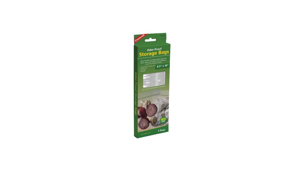 Coghlans Odor Proof Bag Md - 8 Pk 1654