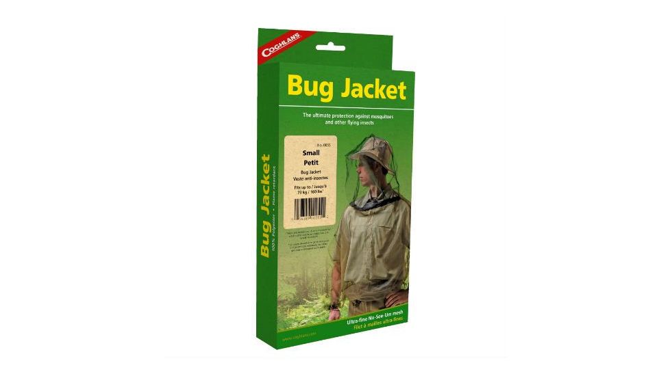 Coghlans Bug Jacket, Small, Black, Small, COG-0055