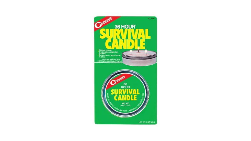 Coghlans Emergency Survival Candle 36 Hour 809095