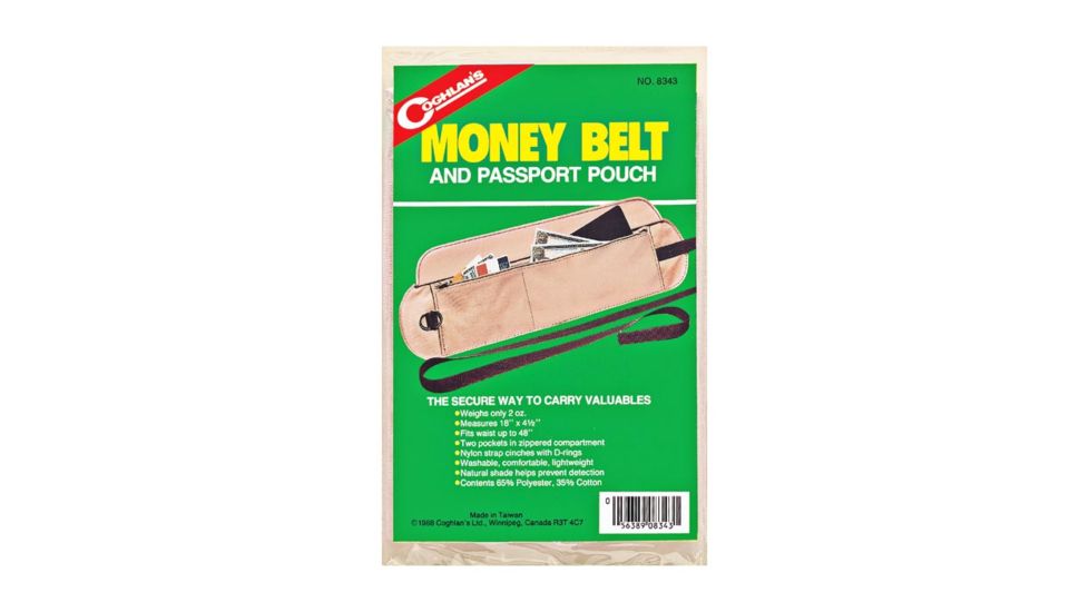 Coghlans Money Belt And Passport Pouch  8343