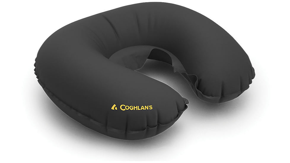 Coghlans Neck Pillow, 10.6 in x 12.7 in x 3.7 in, Black, 2132