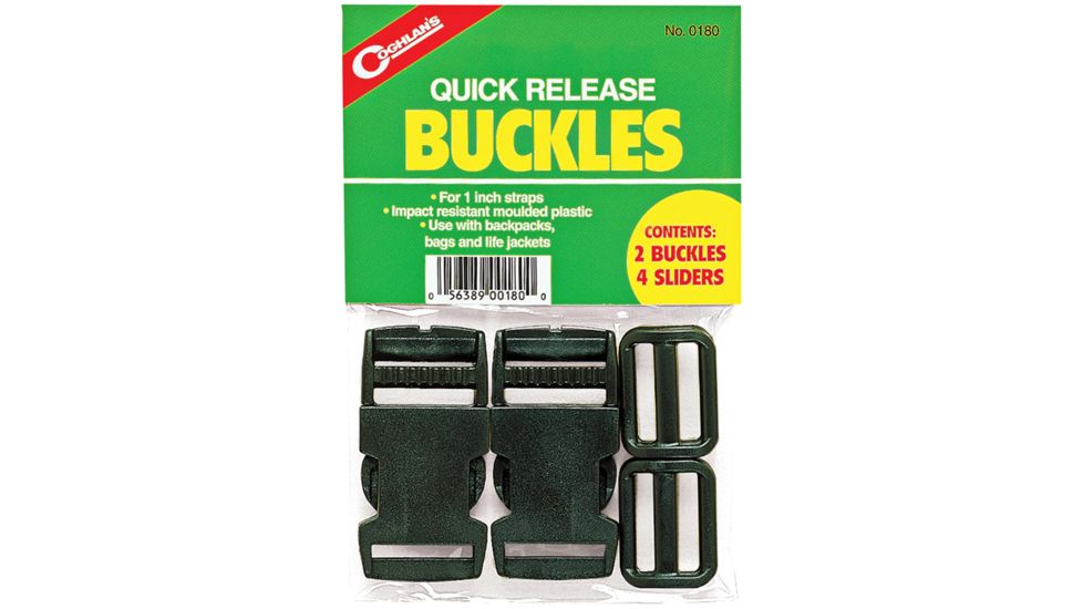 Coghlans Quick Release Buckles 1'' 0180