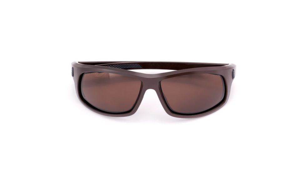 Cold Steel Battle Shades Mark I Sunglasses,Dark Matte Brown,Brown Lens EW13M
