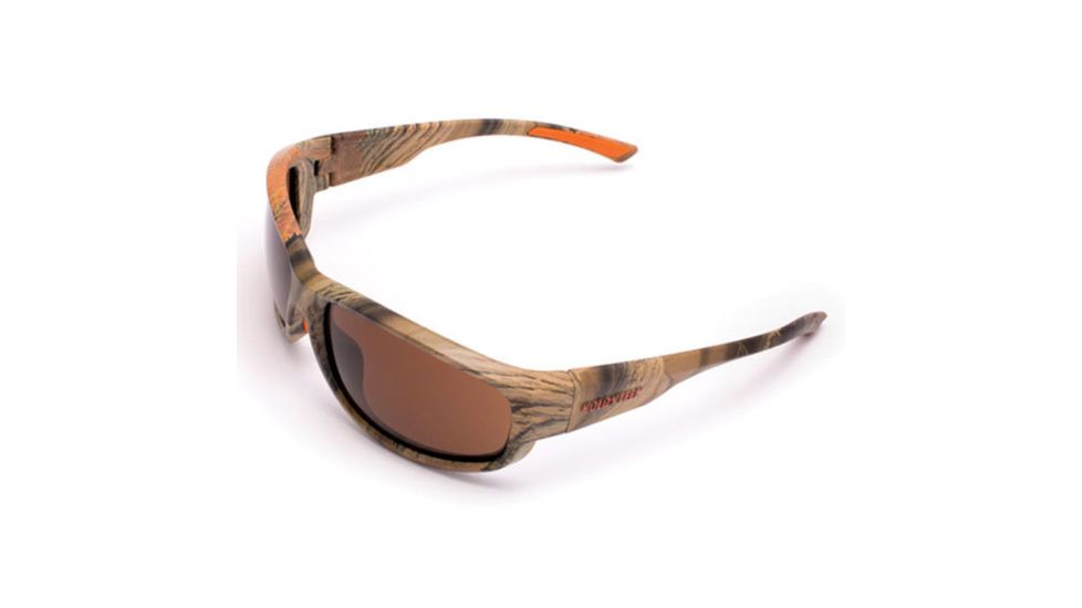 Cold Steel Battle Shades Mark II Sunglasses,Camo Frame,Brown Lens EW22
