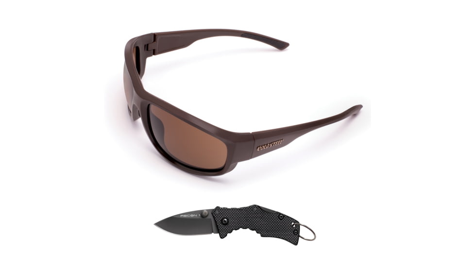Cold Steel Battle Shades Mark II with Knife, Dark Brown 4007012