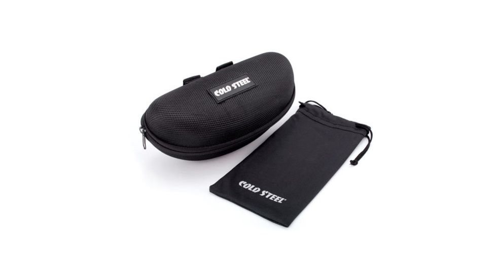 Cold Steel Battle Shades Mark III Sunglasses,Black Matte Frame,Gray Polarized Lens EW31MP