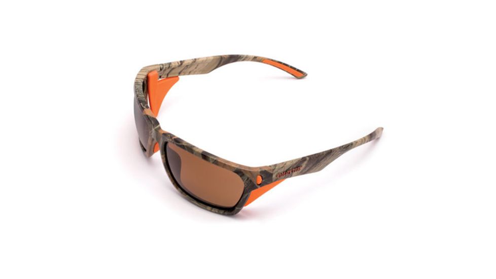 Cold Steel Battle Shades Mark III Sunglasses,Camo Frame,Brown Polarized Lens EW32P