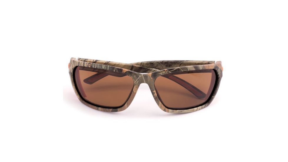 Cold Steel Battle Shades Mark III Sunglasses,Camo Frame,Brown Polarized Lens EW32P