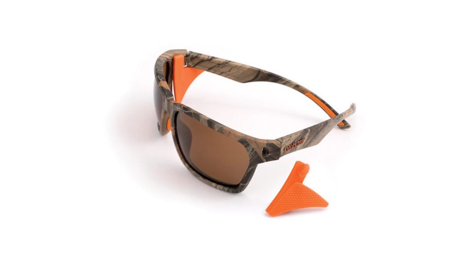 Cold Steel Battle Shades Mark III Sunglasses,Camo Frame,Brown Polarized Lens EW32P