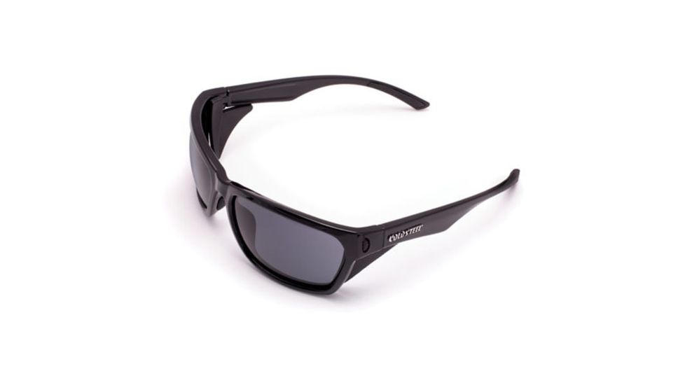 Cold Steel Battle Shades Mark III Sunglasses,Gloss Black Frame,Gray Lens EW31