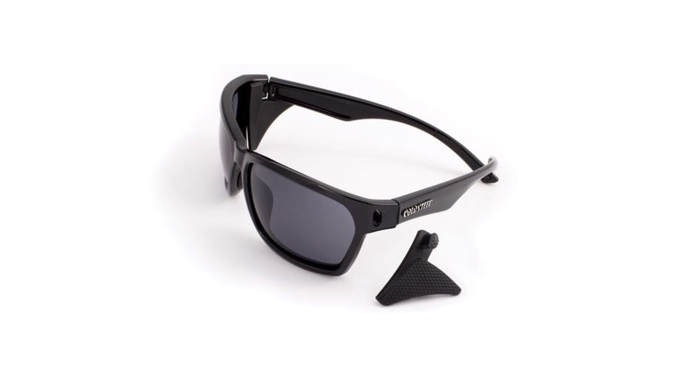 Cold Steel Battle Shades Mark III Sunglasses,Gloss Black Frame,Gray Lens EW31