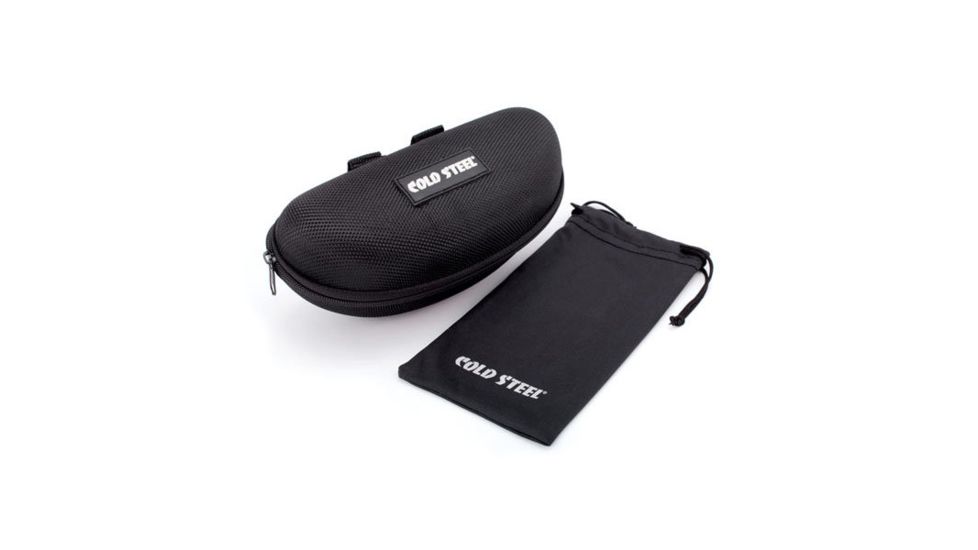 Cold Steel Battle Shades Mark III Sunglasses,Gloss Black Frame,Gray Lens EW31