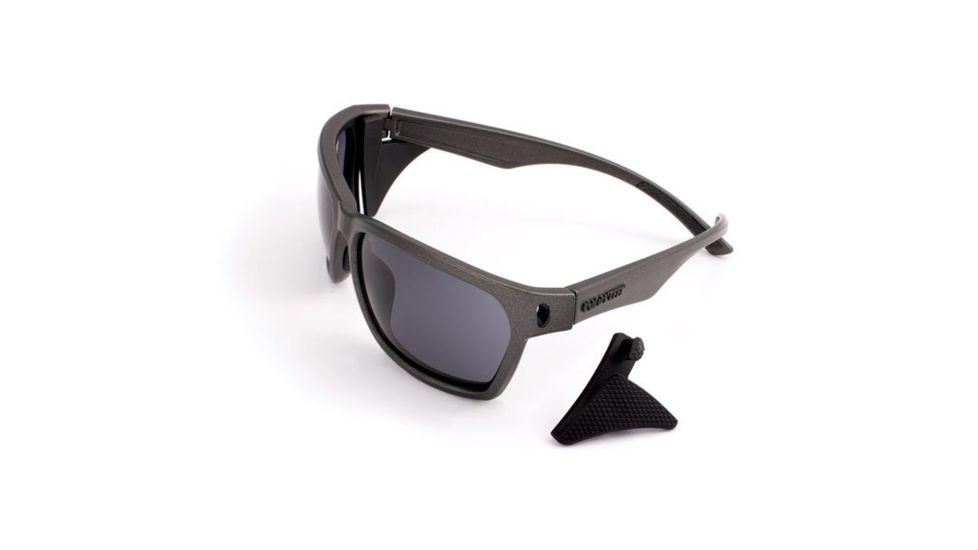 Cold Steel Battle Shades Mark III Sunglasses,Storm Matte Gray Frame,Gray Lens EW34M