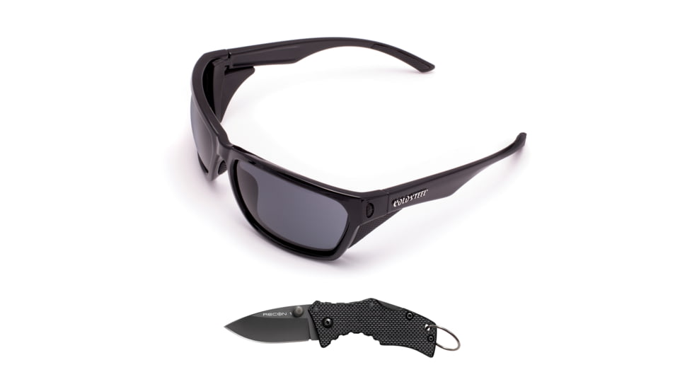 Cold Steel Battle Shades Mark III with Knife, Gloss Black 4007013