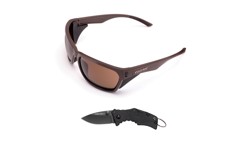 Cold Steel Battle Shades Mark III with Knife, Dark Brown 4007016