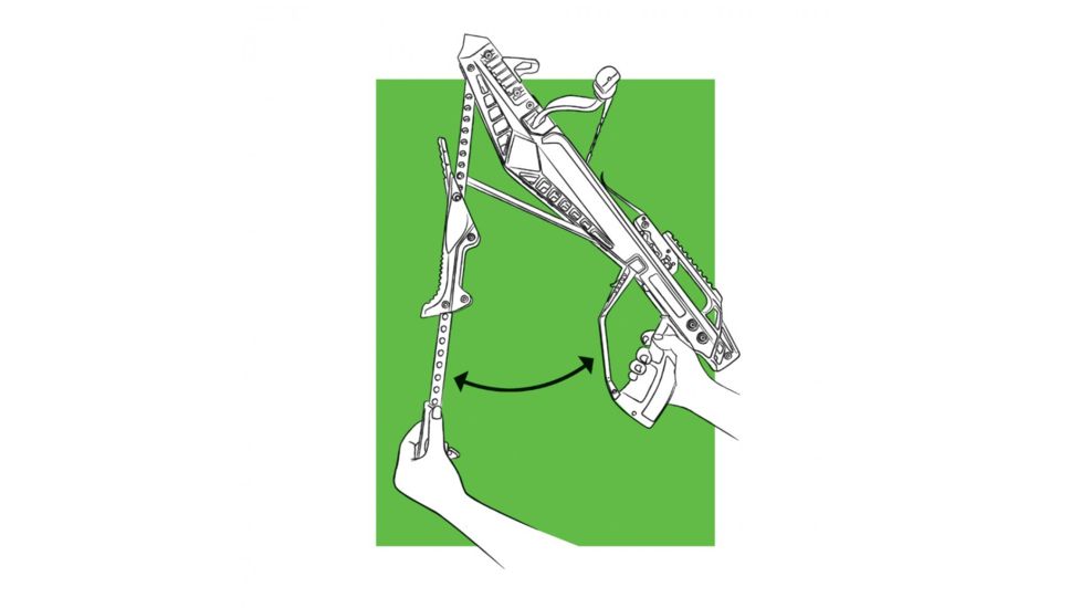 Cold Steel Cheap Shot 130 Crossbow Kit, Carbon Steel, CS-CS13