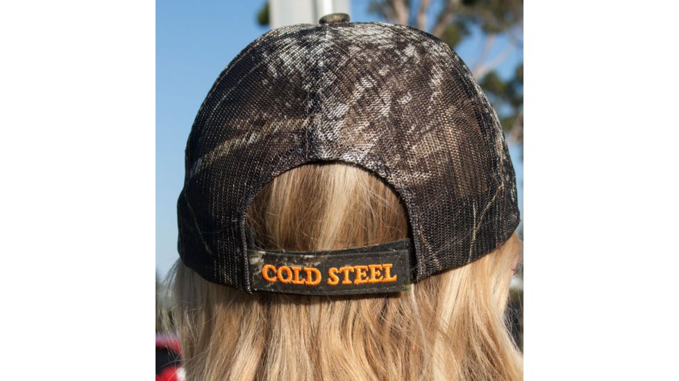 Cold Steel Mossy Oak Hat, Brown, Green, One Size Fits All, CS-94HCH