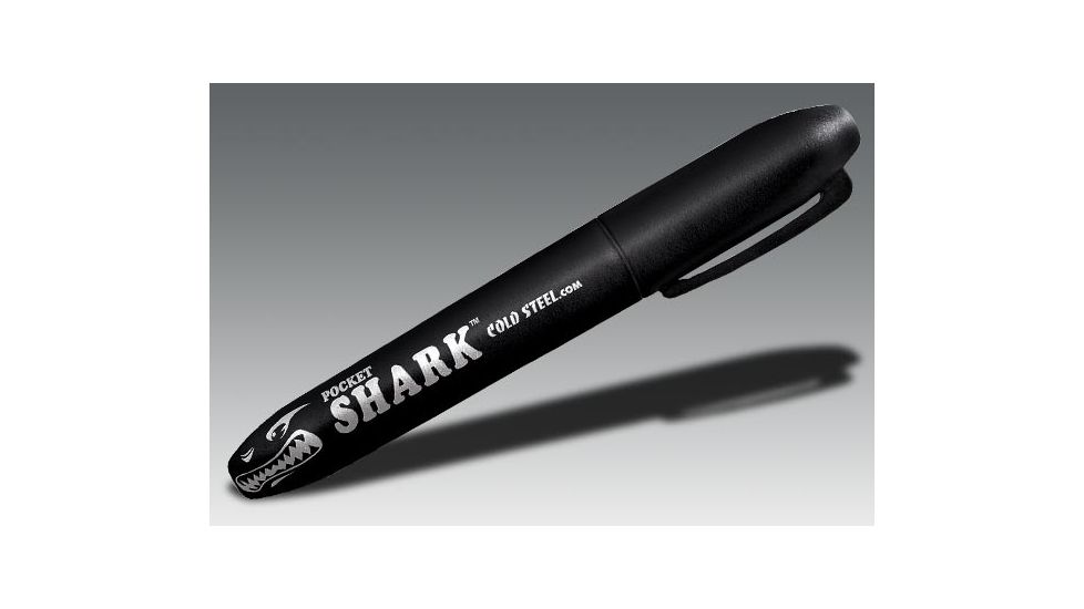 Cold Steel Pocket Shark Felt Tip Pen, Black, CS-91SPB