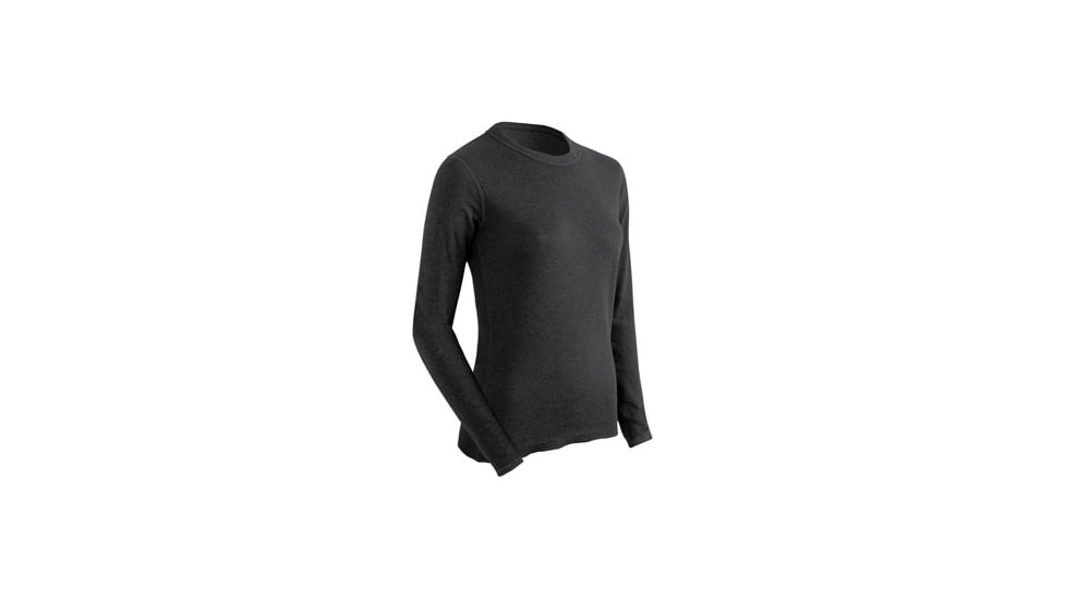 Coldpruf Poly Wmn Top Blk Lg 57A LG BLACK