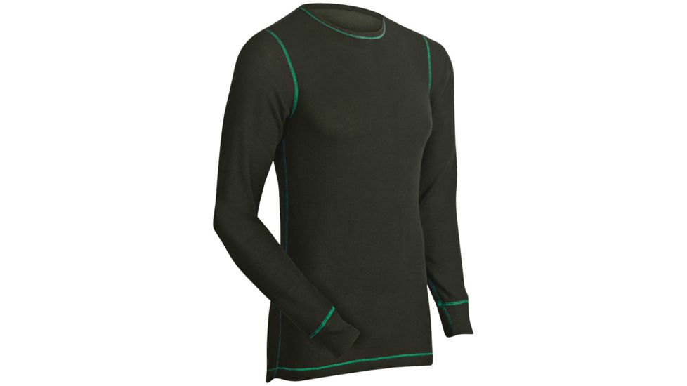 Coldpruf  Pro-t Mens Top Blk Md 91A MD BLK/GRN