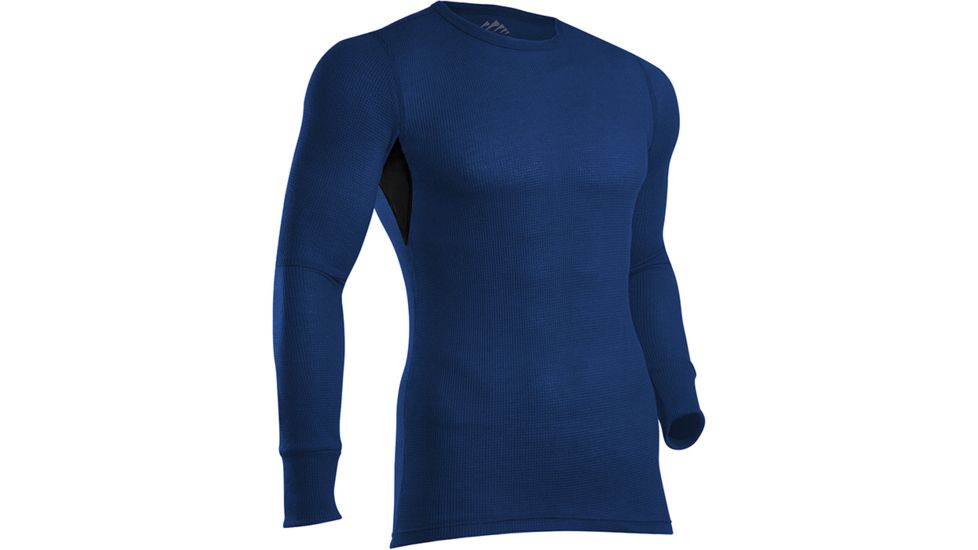 Coldpruf Zephyr Mens Crew Cobalt Md 84AMBL