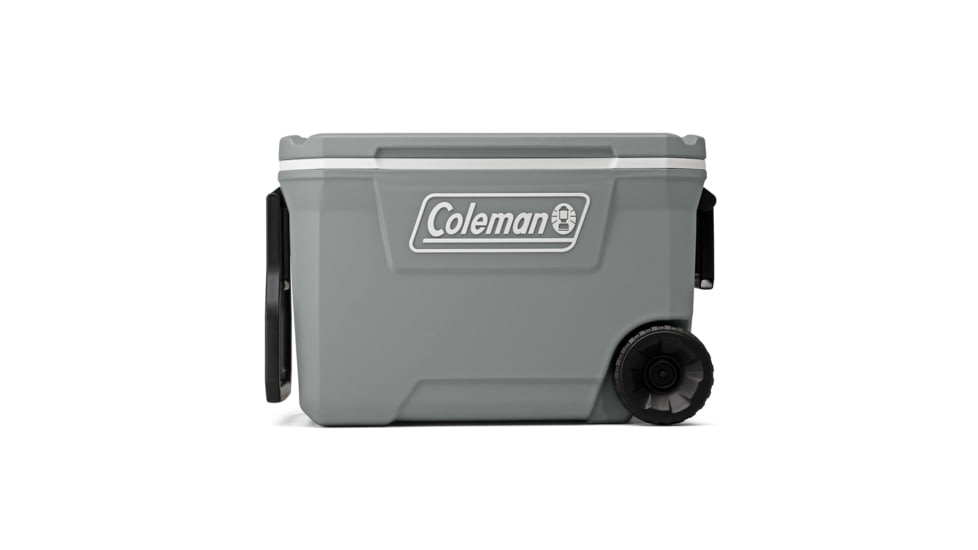 Coleman 316 Series 62-Quart Wheeled Hard Cooler - Ship In Own Container, Rock Gray/White/Rock Gray, CM1010810001-5