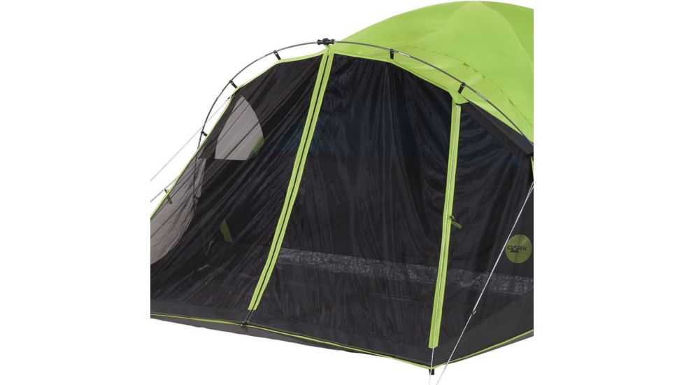 Coleman Carlsbad 6-Person Fast Pitch DarkRoom Tent W/ 10 x 5 ft Screen Room, Black / Green, 10 x 9 ft 2000024290