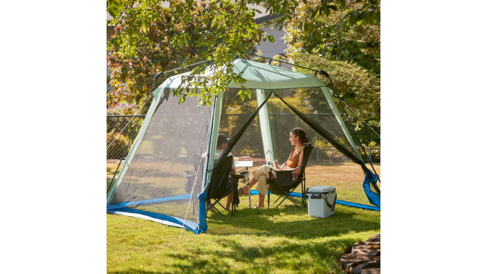 Coleman Skylodge Instant 10x10ft Screenhouse, Moss, CM1010310009-4