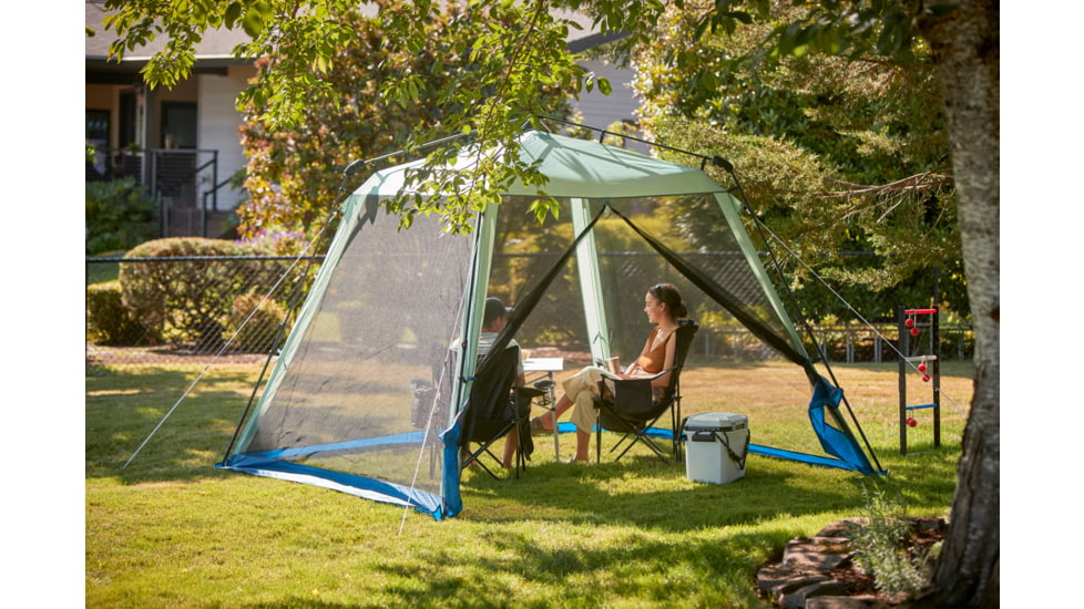 Coleman Skylodge Instant 10x10ft Screenhouse, Moss, CM1010310009-4