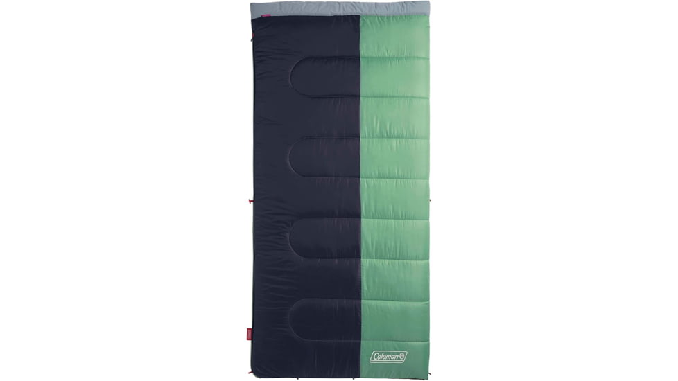 Coleman Sleeping Bag Biscayne 40 Degree Big &amp; Tall Mint/navy