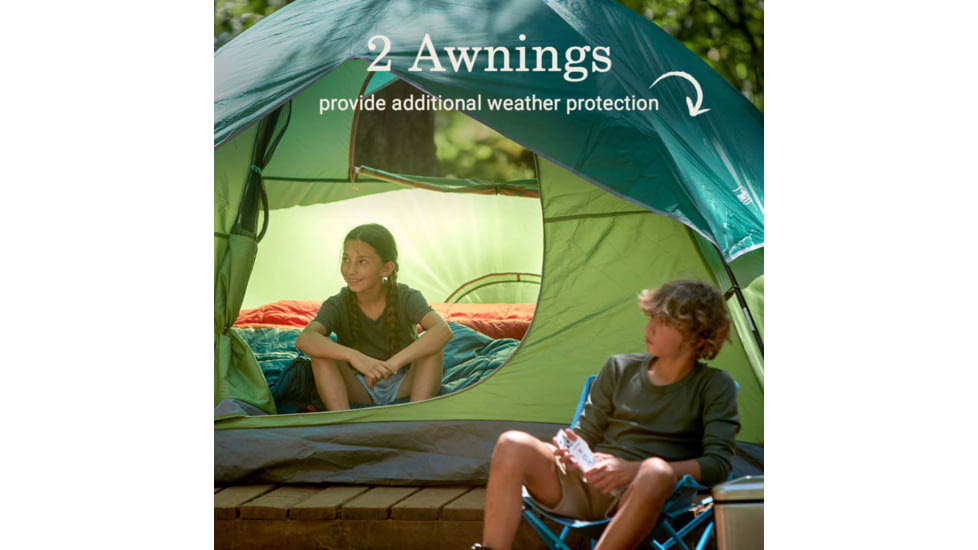 Coleman Sundome Tent 9 X 7 4 Person Spruce Green