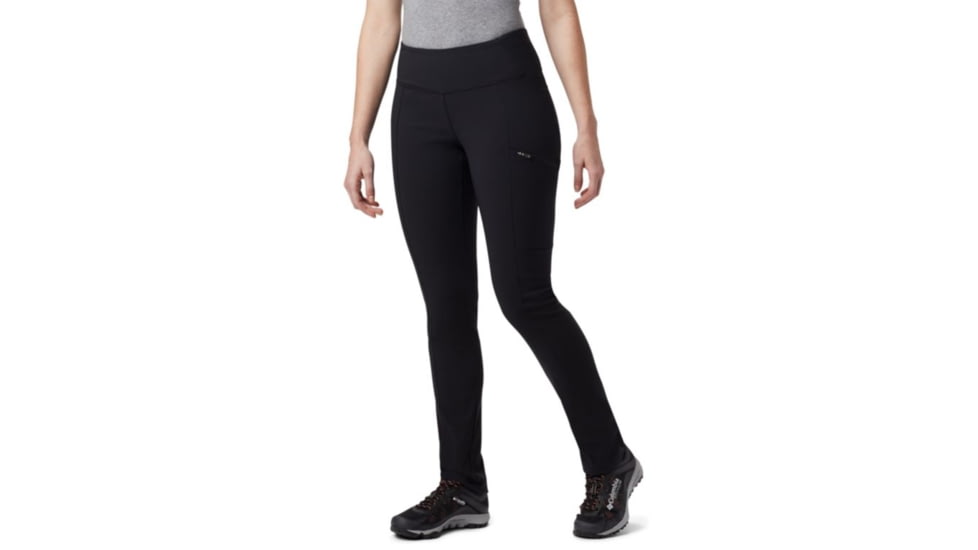 Columbia Back Beauty Highrise Warm Winter Pant, Black, Extra Small, Regular Inseam - Womens, 1811761010-XS-R
