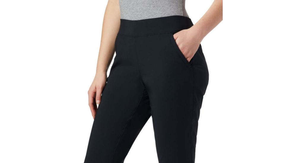 Columbia Back Beauty II Slim Pant - Womens, Black, Large Waist, Regular Inseam, 1861211010-L