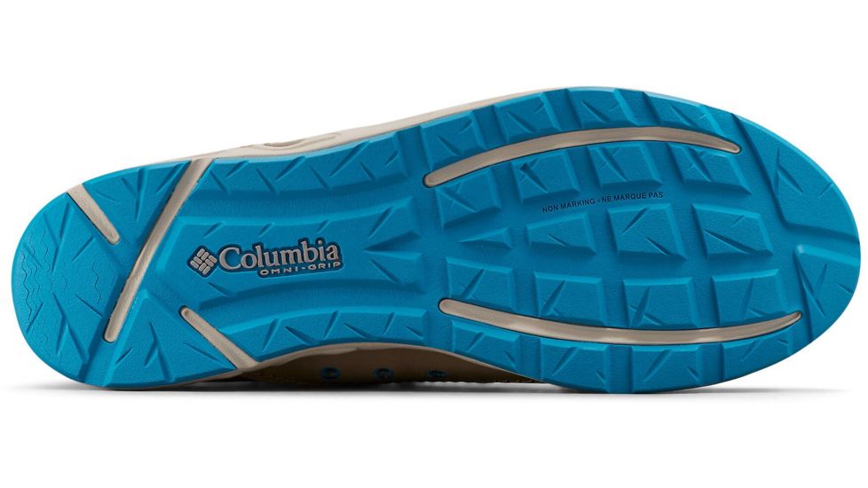 Columbia Bahama Vent Relaxed PFG Boat Shoes - Mens, Oxford Tan, Modern Turq, Medium, 9, 1661511212-9