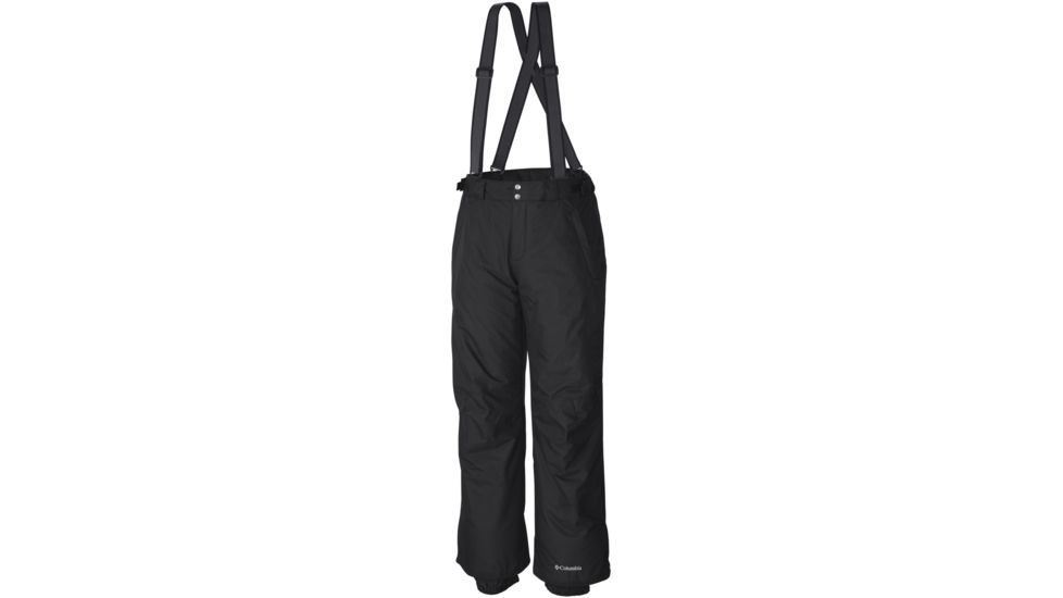 Columbia Bugaboo Omni-Heat Suspender Pant-Black-Small-Regular Inseam