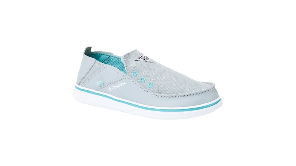 Columbia Childrens Bahama PFG Shoes, Earl Grey/Geyser, Medium, 11, 1826932025-11