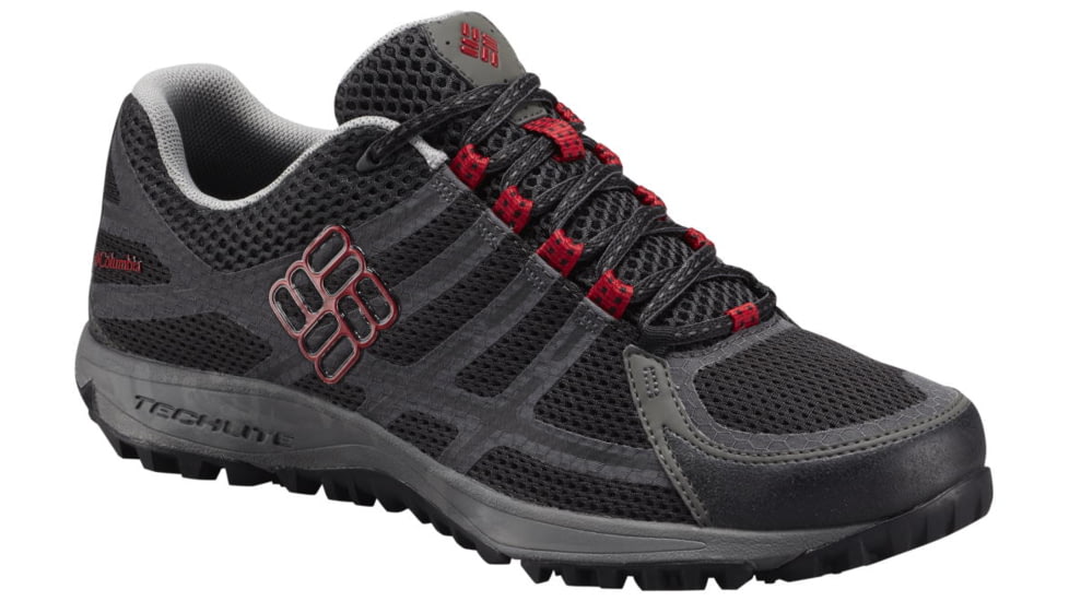 Columbia Conspiracy III Hiking Shoe - Men's-Black/Intense Red-Medium-11 US