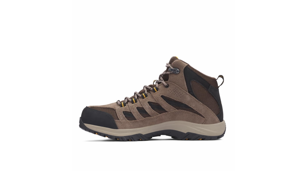 Columbia Crestwood Mid Waterproof Hiking Boot - Mens, Cordovan/Squash, 11.5, 176ovah8